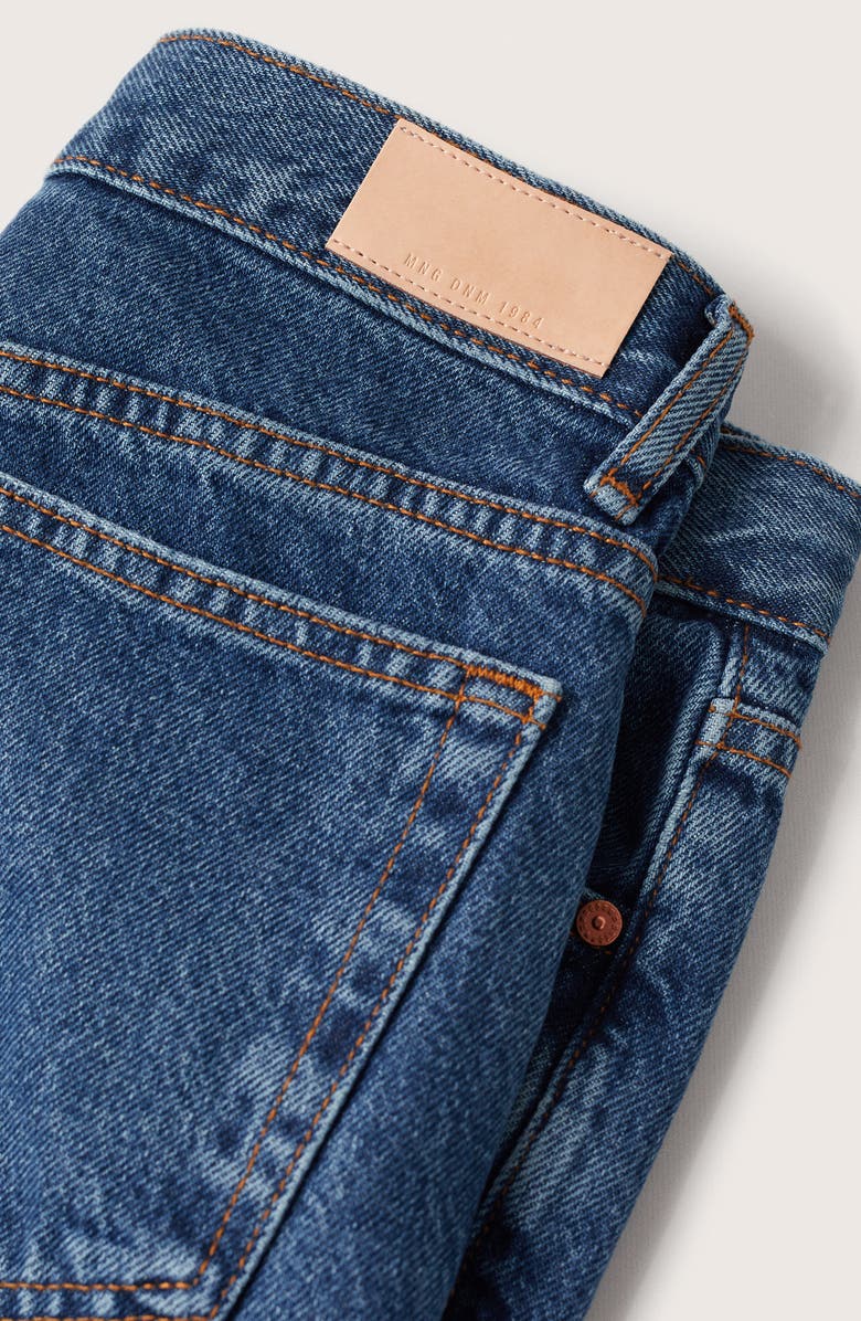 MANGO Straight Leg Jeans, Alternate, color, 