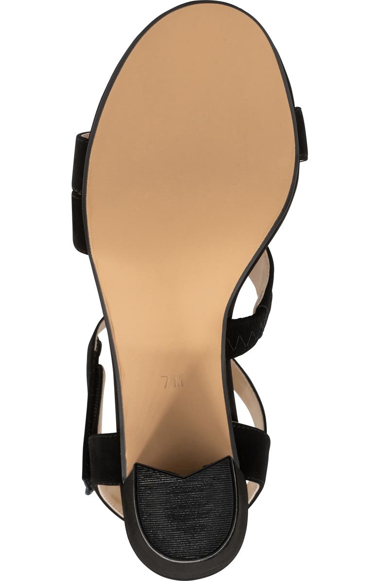 Touch Ups Lucille Ankle Strap Sandal, Alternate, color, Black