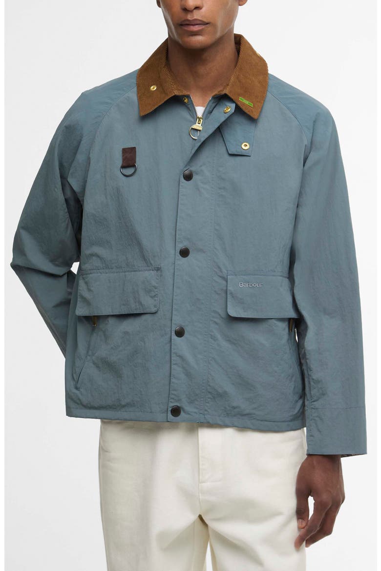 Icons Spey Nylon Jacket, Main, color, BLUE STONE