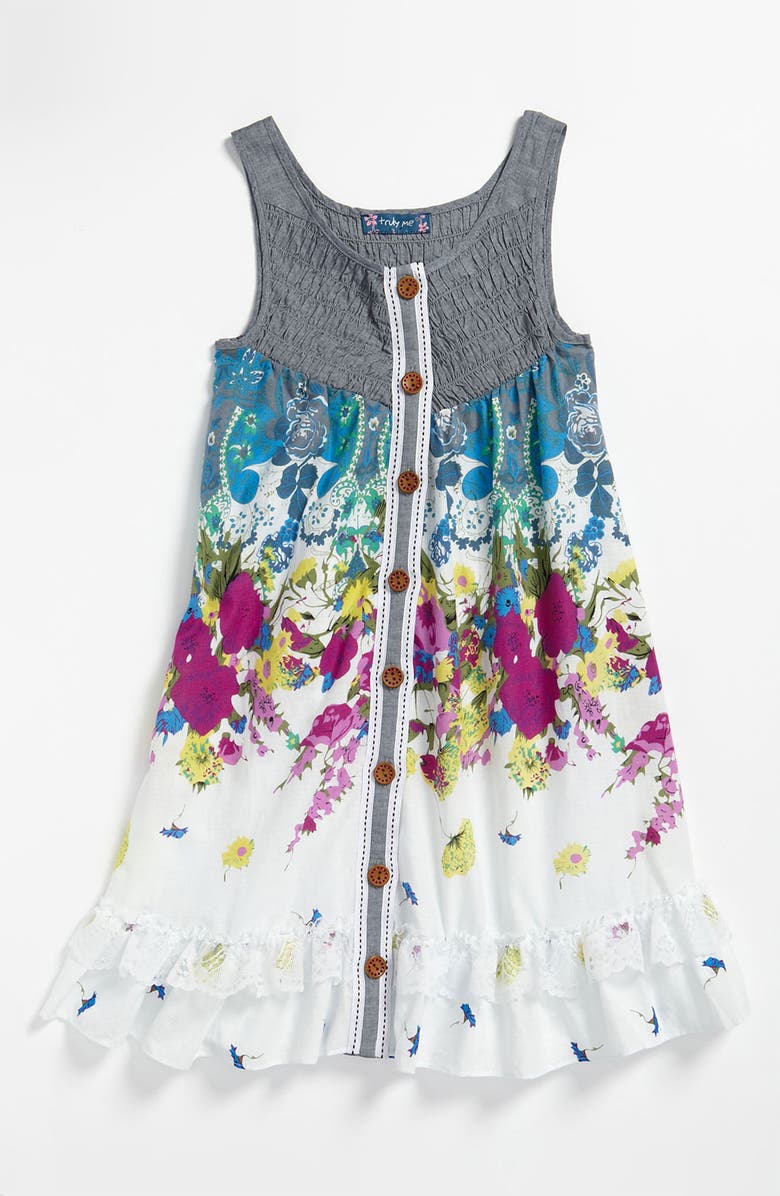 Truly Me Sleeveless Dress, Main, color, 