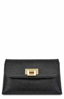 Cecilia Metallic Leather Clutch