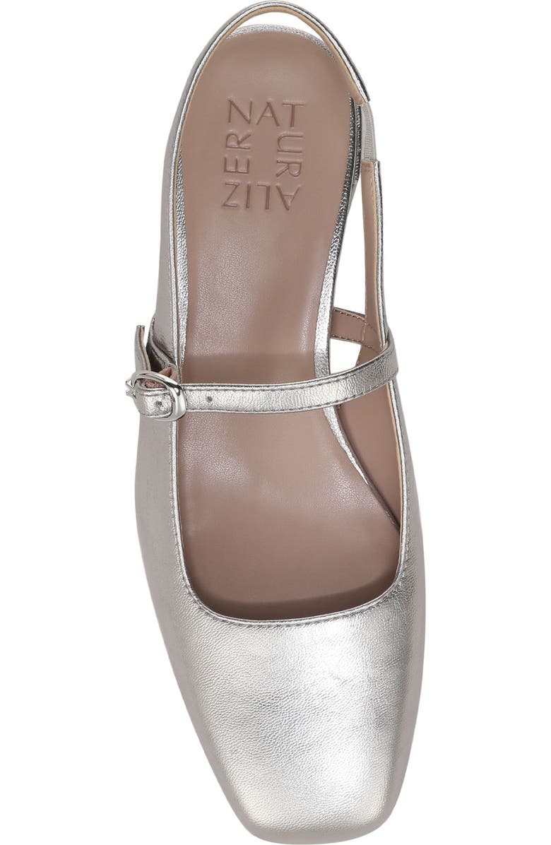 Naturalizer Jalee Slingback Pump, Alternate, color, Soft Pewter