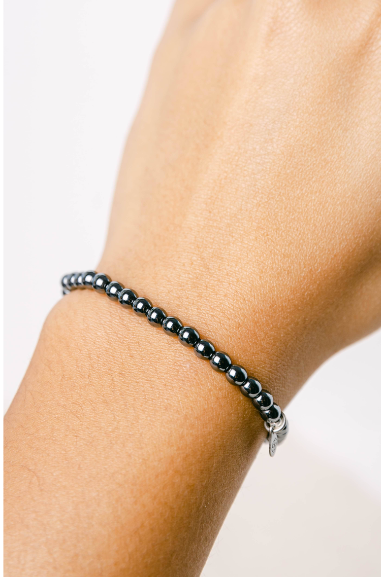 Hematite Energy Bracelet, Alternate, color, Dark Gray