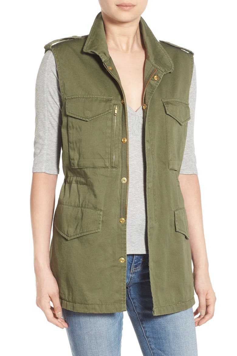Utility Vest, Main, color, OLIVE