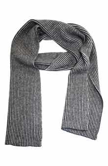 Portolano Stripe Knit Scarf