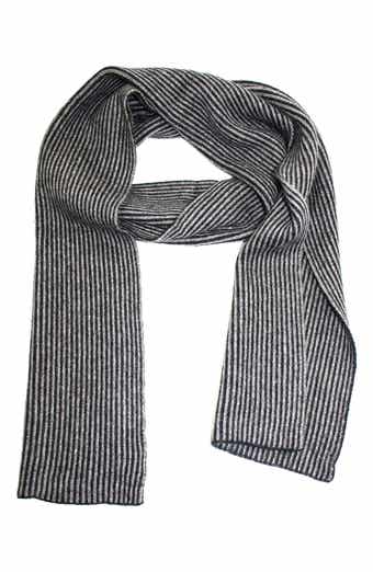 Portolano Stripe Knit Scarf