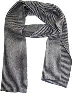 Portolano Stripe Knit Scarf
