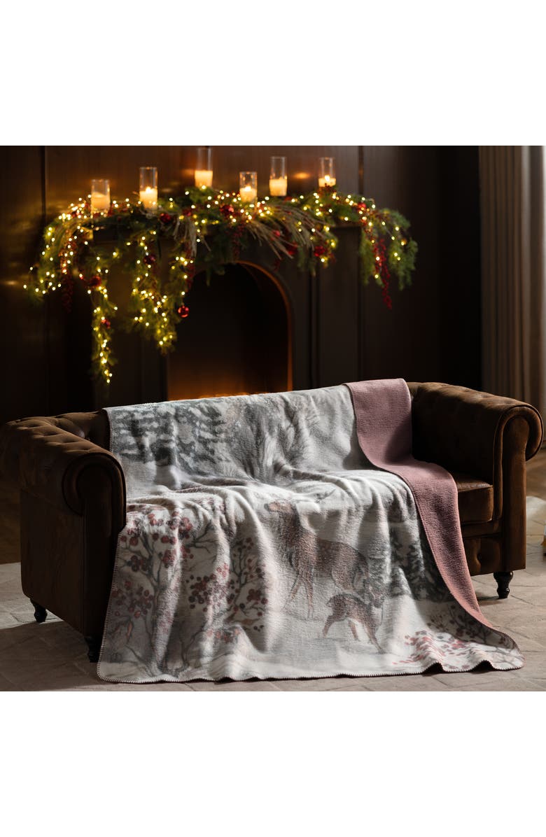 Togas Nordelia Throw, Alternate, color, Red