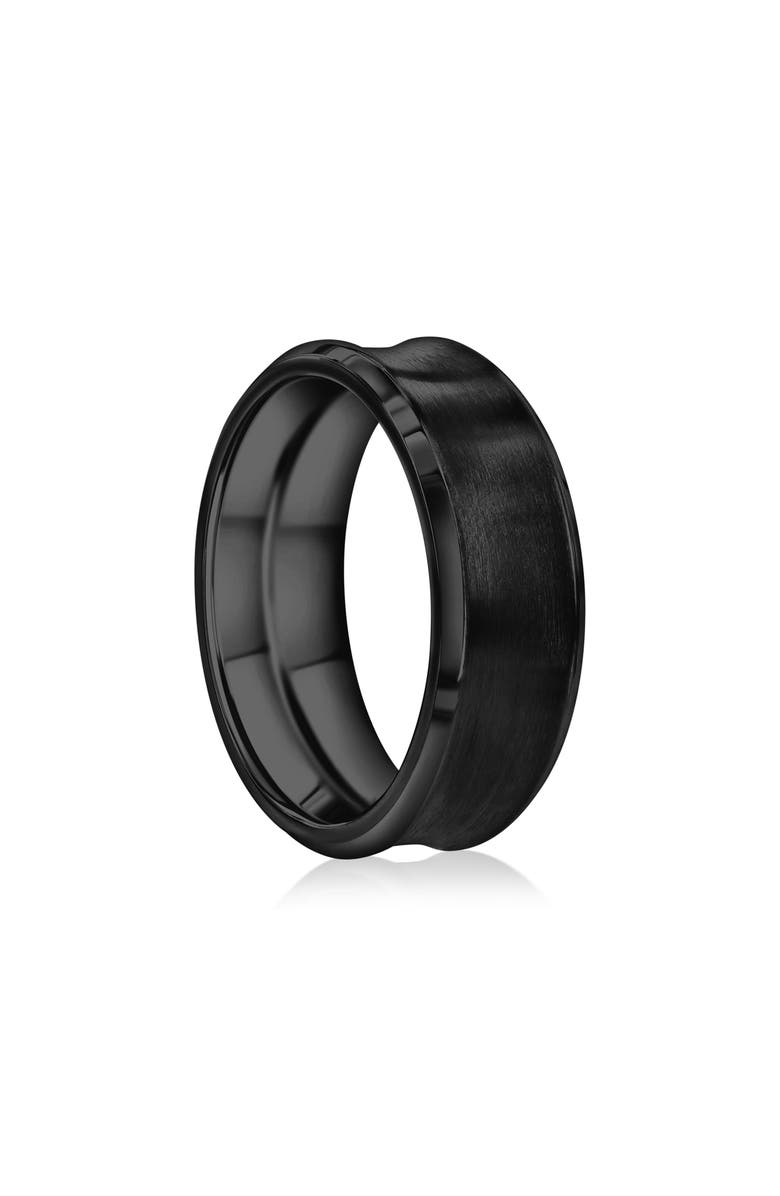 Metallo Men's Dual Finish Ring, Alternate, color, 