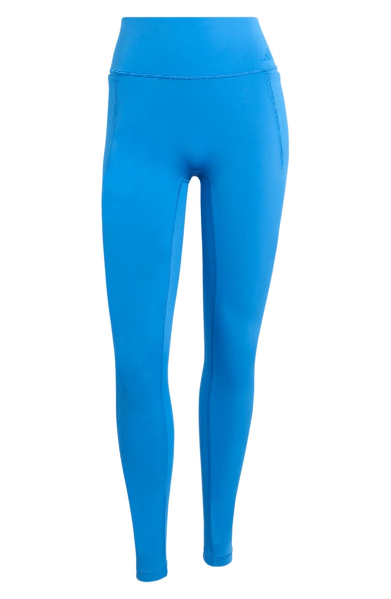 adidas Optime Workout Full Leggings, Alternate, color, Ray Blue