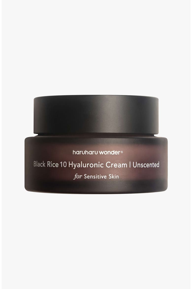 Unscented Black Rice 10 Hyaluronic Cream, Main, color, None