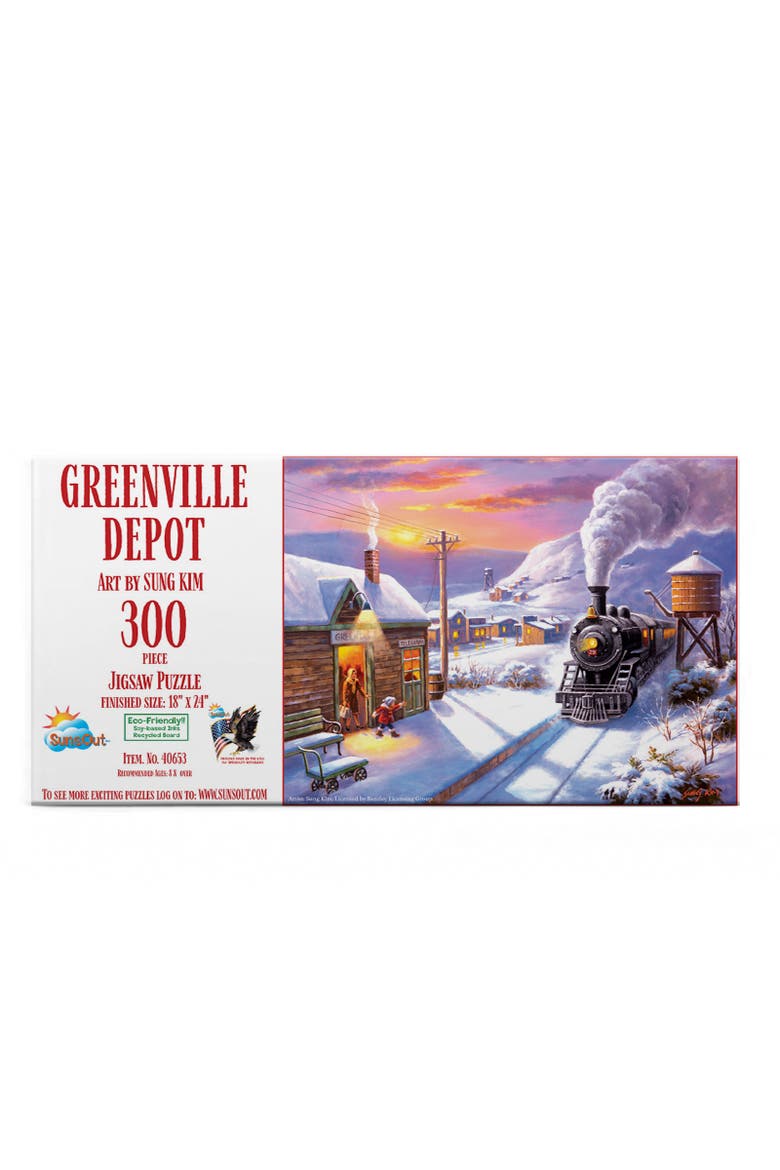 Greenville Depot 300 piece Jigsaw Puzzle for Adults, Alternate, color, Multicolor