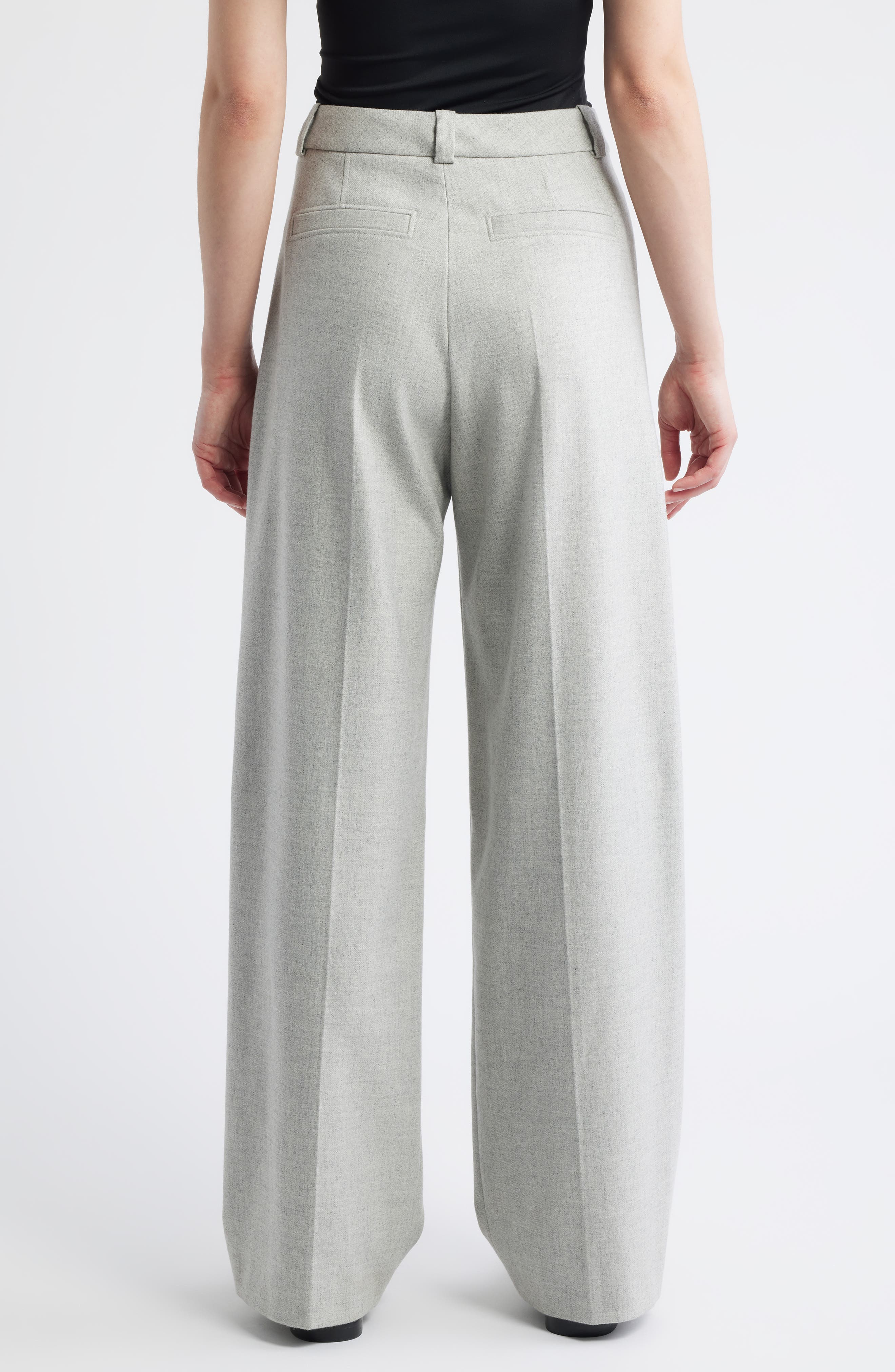 Taflong Pleated Wide Leg Pants - image 2