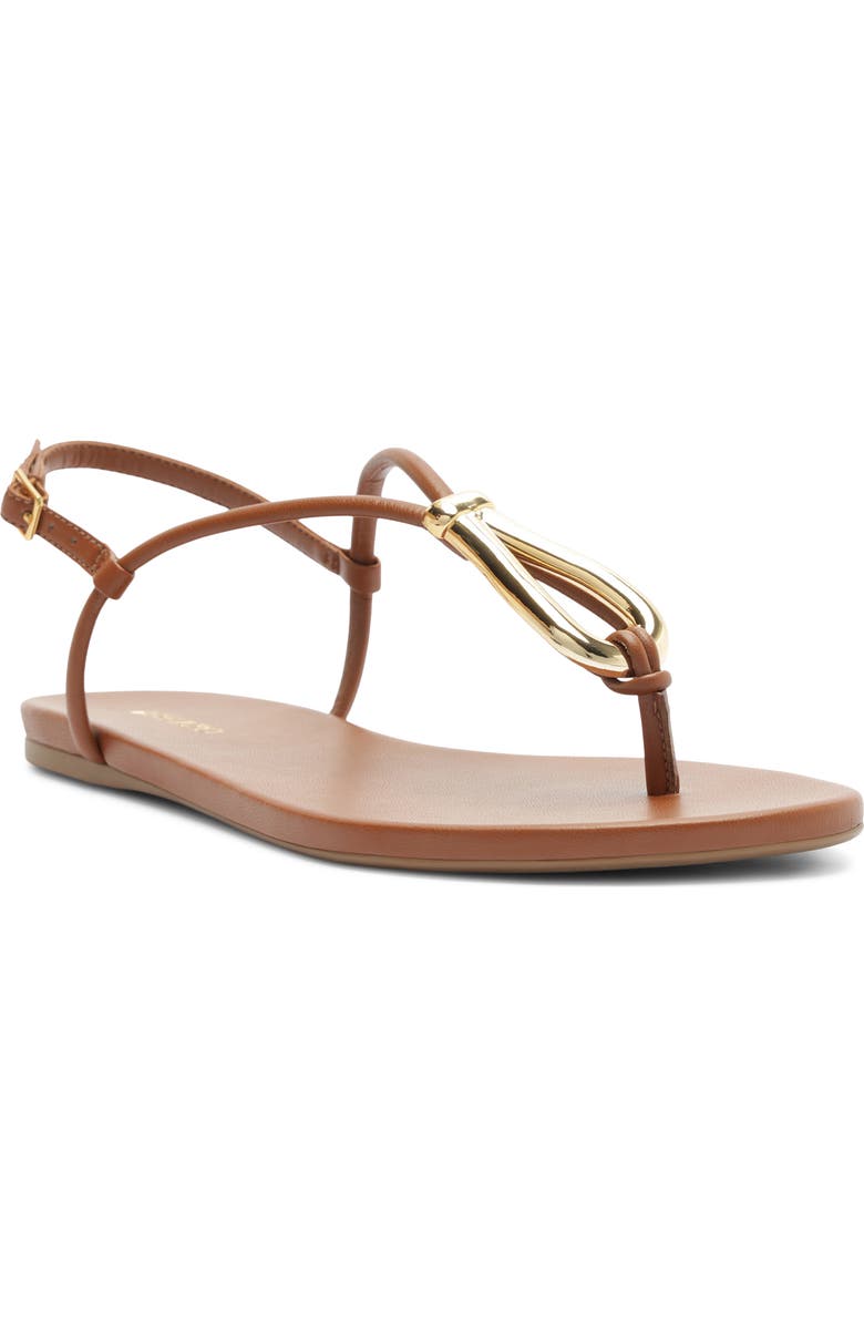 Arezzo Ramona Slingback Sandal, Main, color, Soul Natural