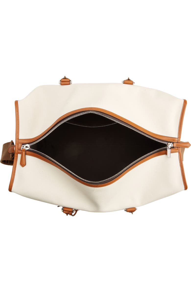 Fendi Logo Canvas Duffel Bag, Alternate, color,