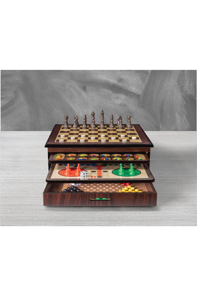Craftsman Deluxe Game House, Alternate, color, Multicolored