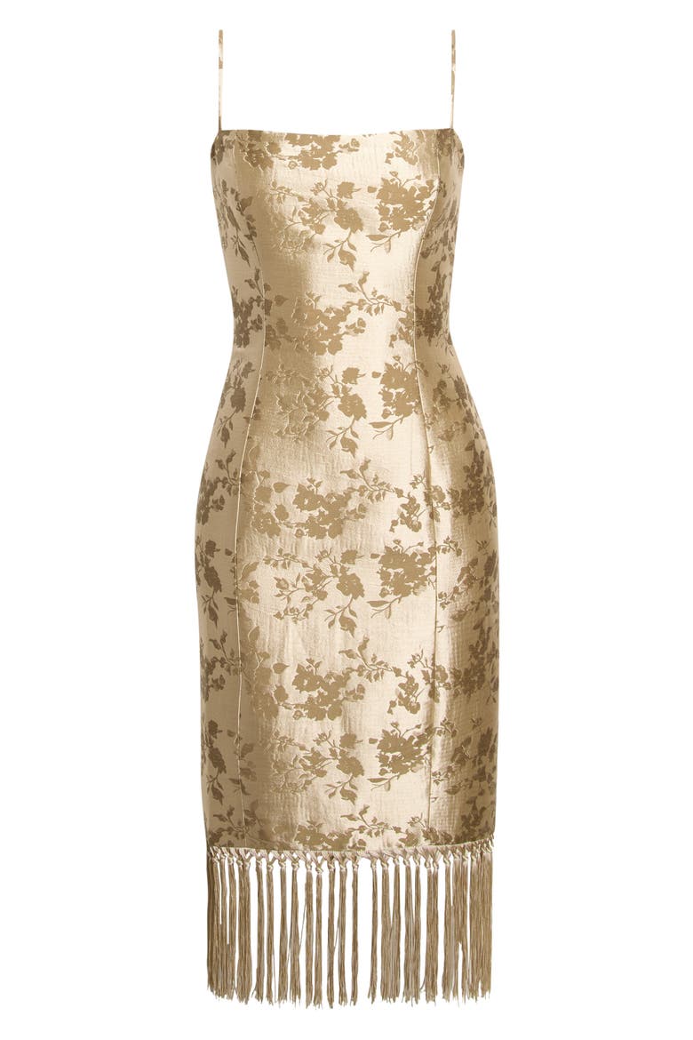Maribel Fringe Minidress, Main, color, HEIRLOOM