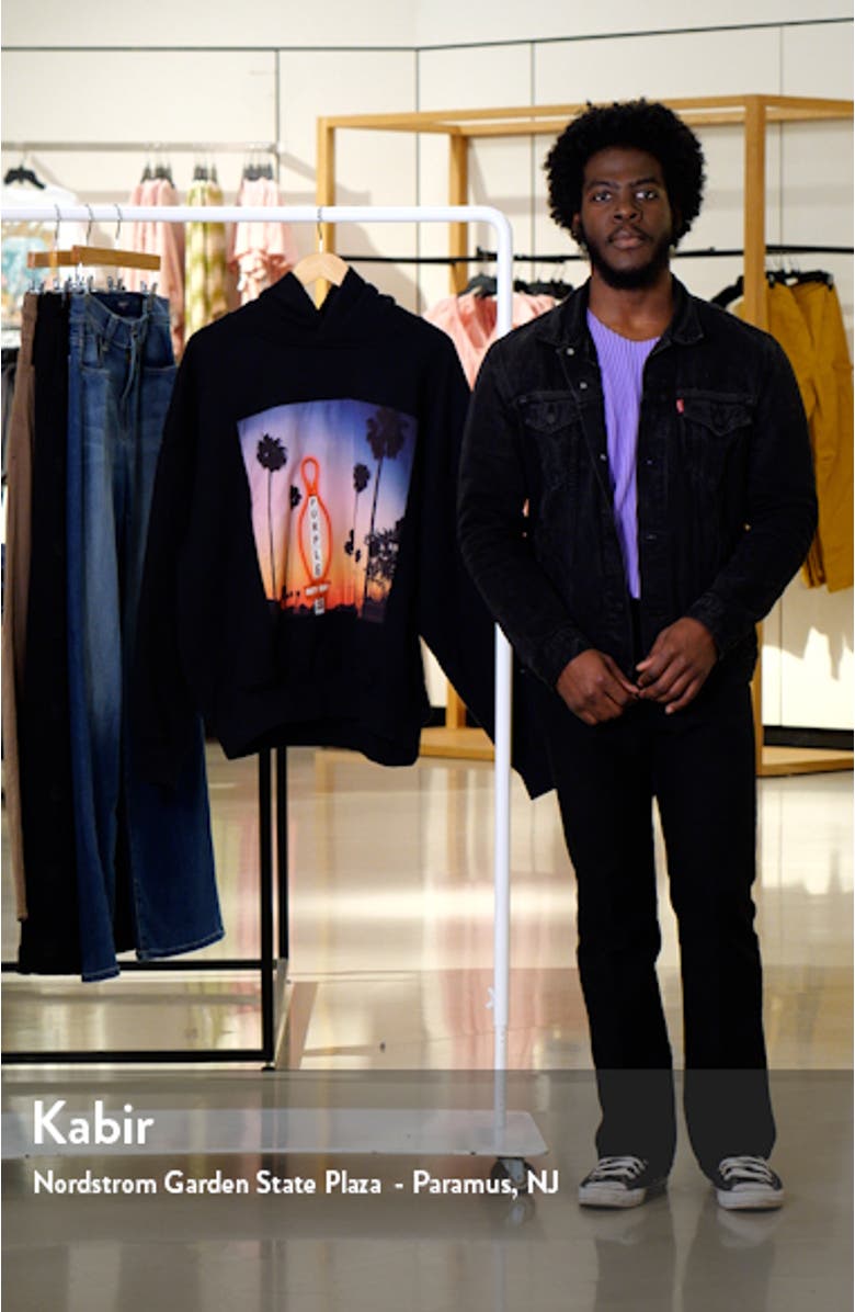 x Blue Sky Inn Purple Bowl Cotton Graphic Hoodie, sales video thumbnail