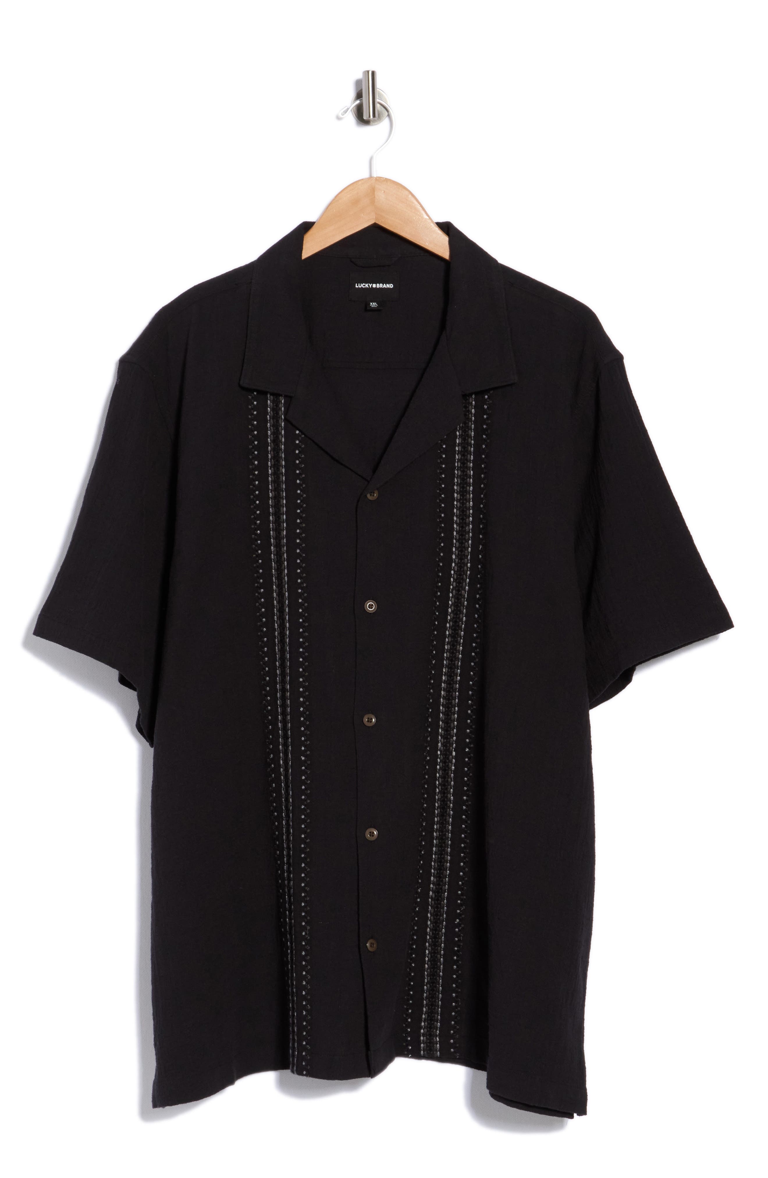 Embroidered Camp Shirt