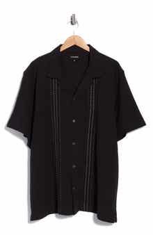 Embroidered Camp Shirt