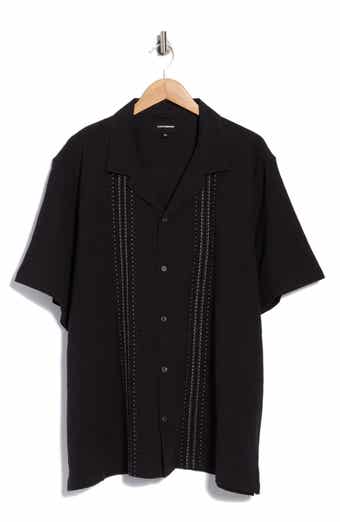 Embroidered Camp Shirt