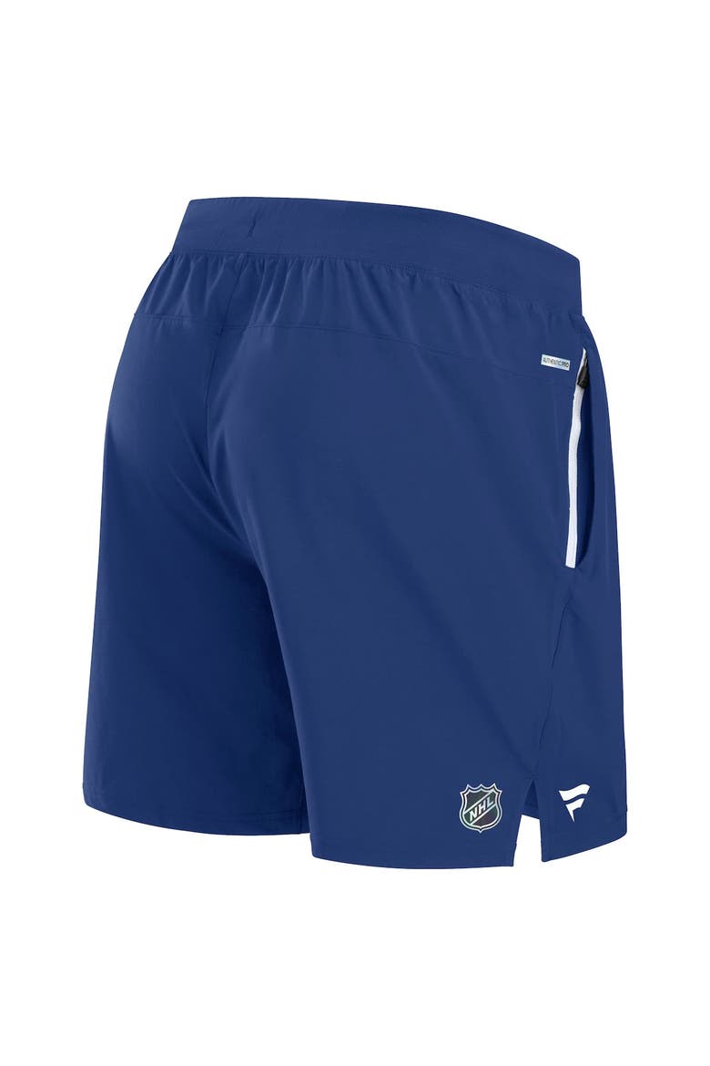 Men's Fanatics Blue Tampa Bay Lightning Authentic Pro Rink Performance Shorts, Alternate, color, Blue