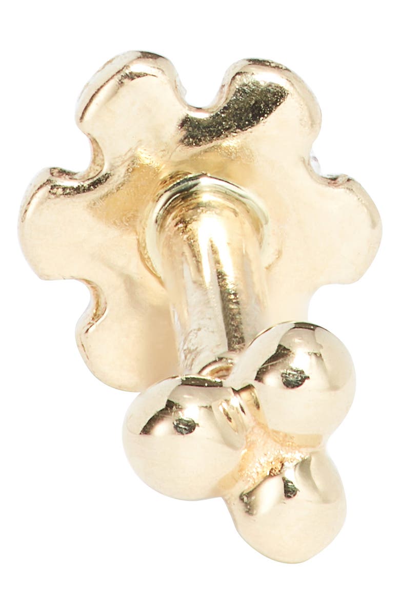 Maria Tash Trinity Ball Threaded Stud Earring, Alternate, color, 