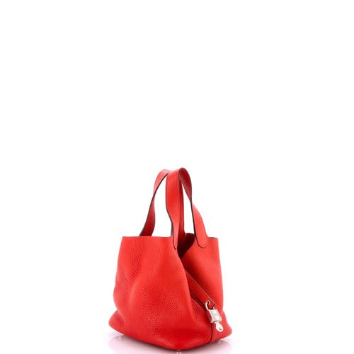 Pre-owned Hermes Hermes Picotin Lock Bag Clemence Pm