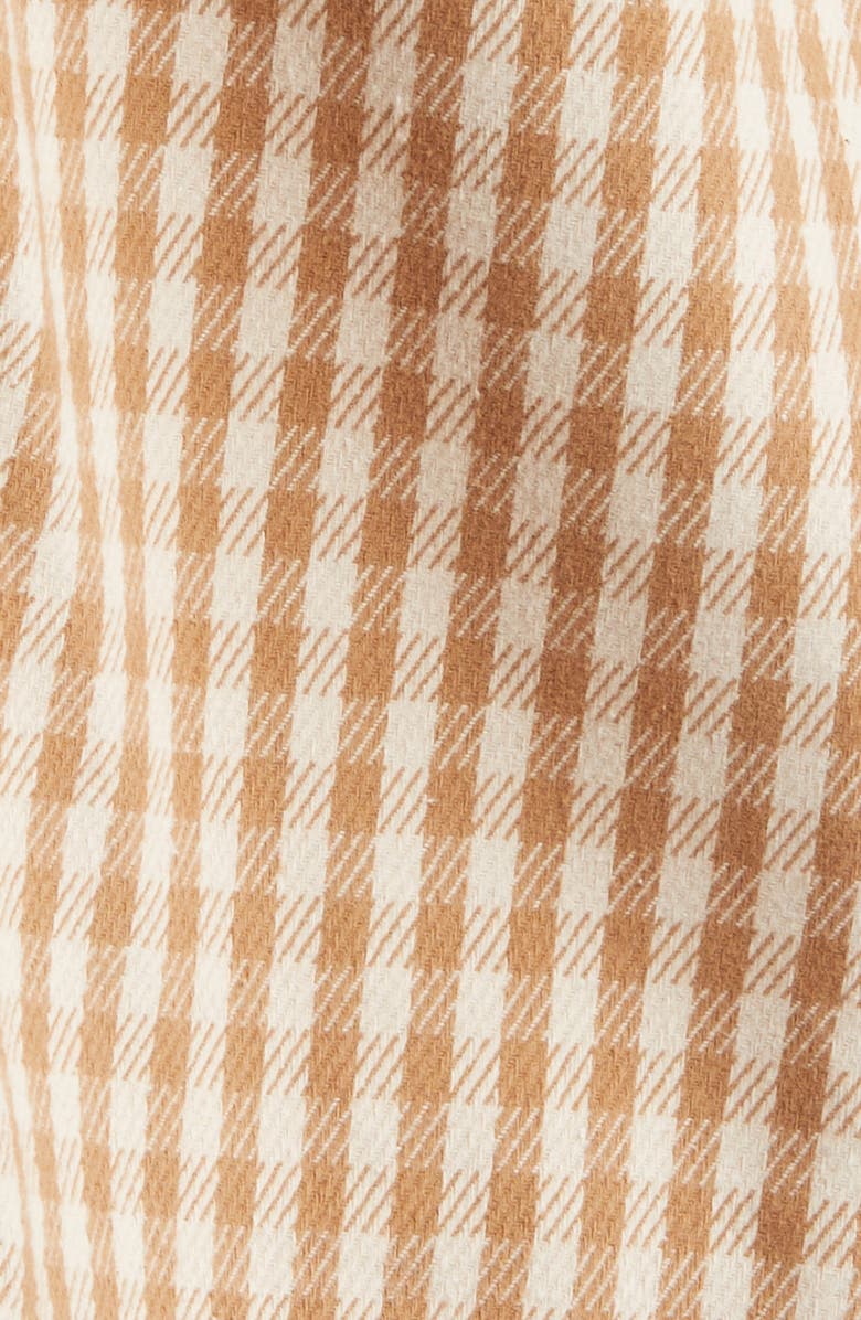 Elwood Oversize Crop Cotton Button-Up Shirt, Alternate, color, 