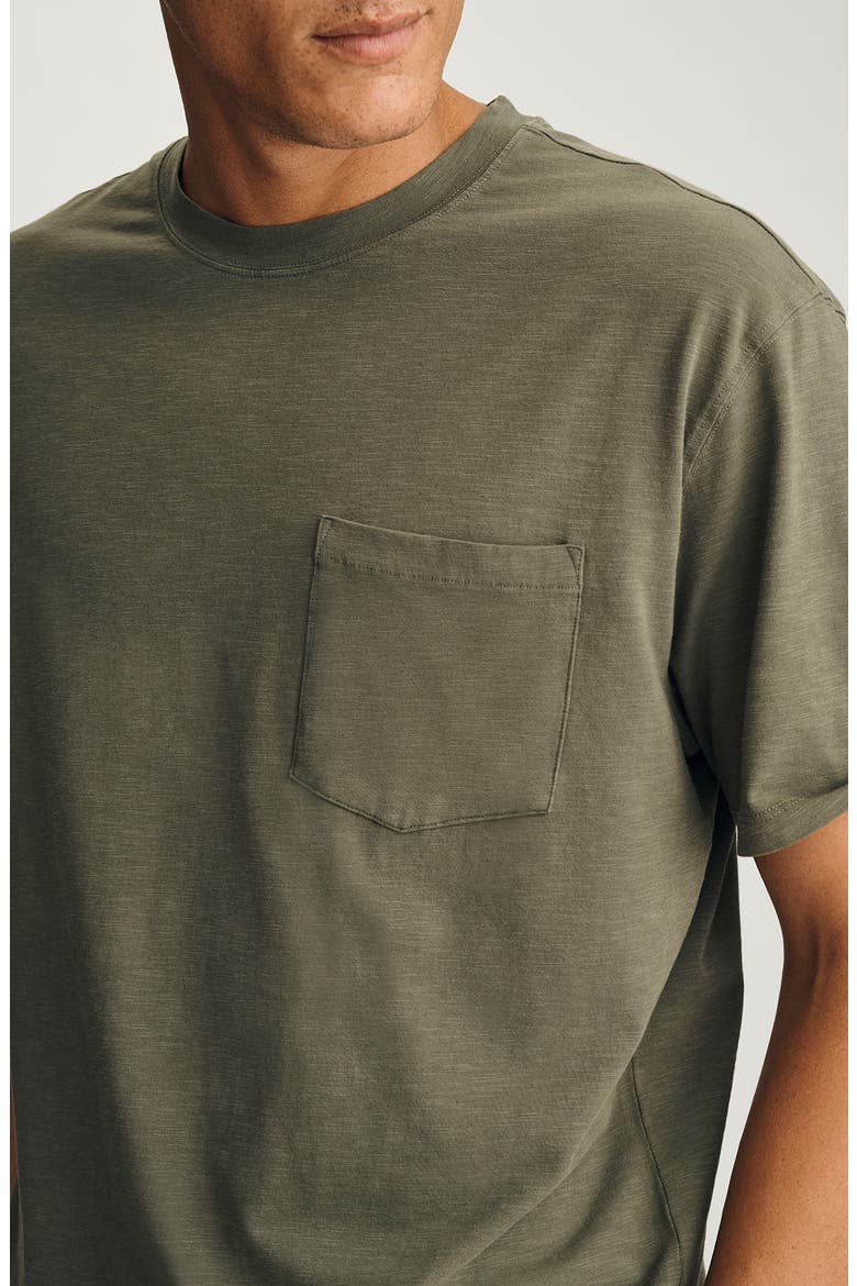 Slub Jersey Pocket T-Shirt, Alternate, color, GRAPE LEAF