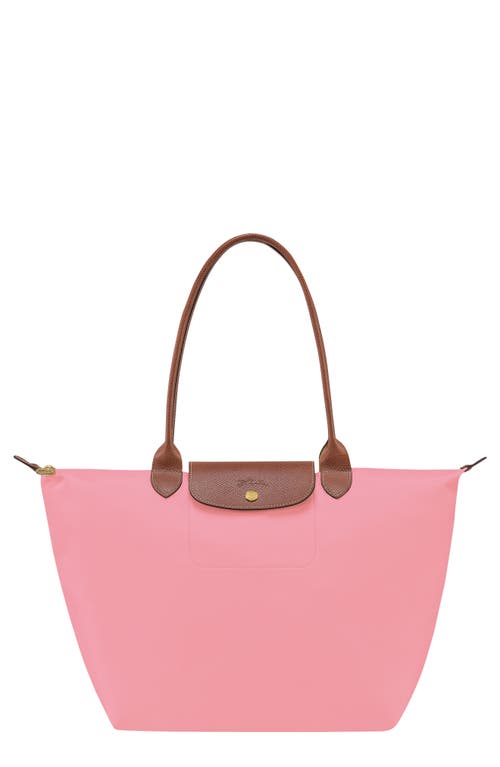 Shop Longchamp Large Le Pliage Tote In Marshmallow