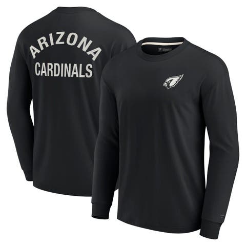 Unisex Fanatics Signature Black Arizona Cardinals Elements Super Soft Long Sleeve T-Shirt