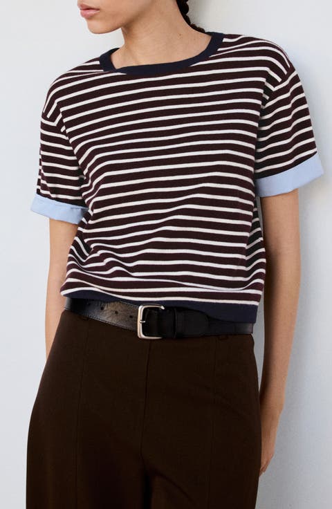 Biboy Striped Crewneck Sweater