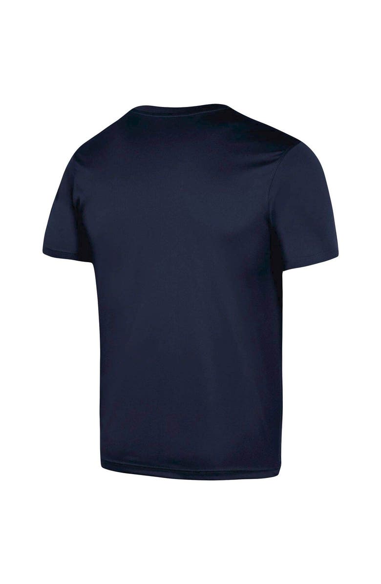 Under Armour Men's Under Armour Navy Auburn Tigers School Logo Cotton T-Shirt, Alternate, color,
