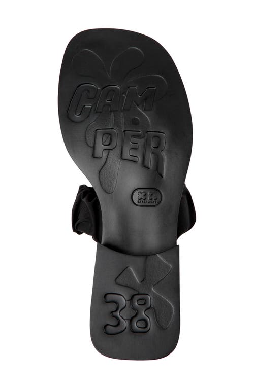 Camper Dana Slide Sandal In Black