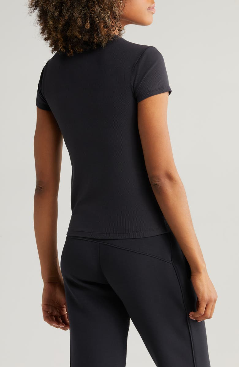 Zella Go-To Rib T-Shirt, Alternate, color, 