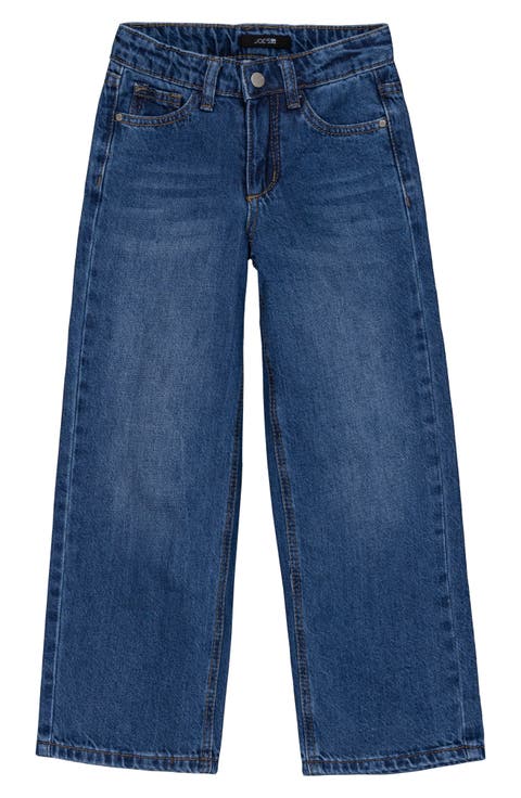 Kids' The Mia High Waist Wide Leg Jeans (Big Kid)