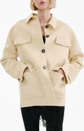 MANGO Wool Blend Jacket