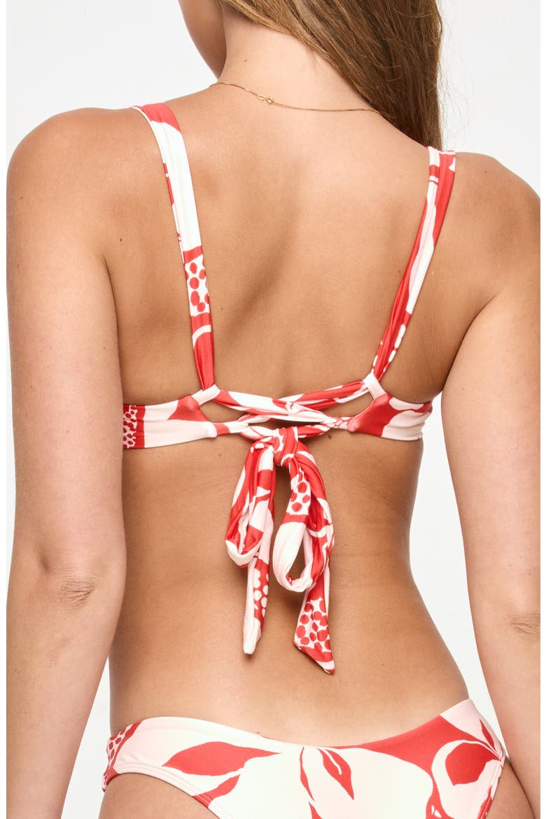 Mako Underwire Bikini Top, Alternate, color, HIBISCUS BLOOM