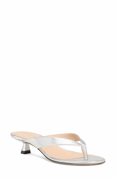Stuart Weitzman Rio Kitten Heel Sandal