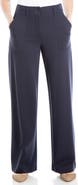 MAX STUDIO Ponte High Waist Wide Leg Pants