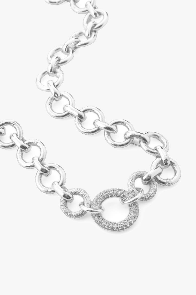 Grand Necklace, Alternate, color, Silver