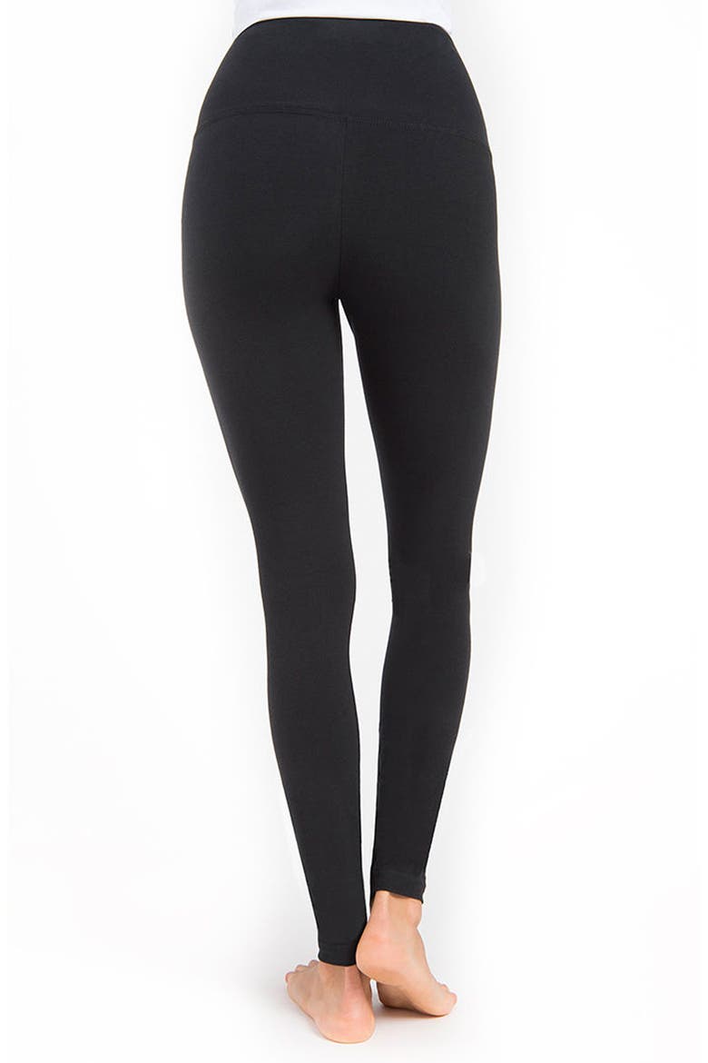 Lyssé Control Top High Waist Leggings, Alternate, color, BLACK