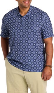 Tommy Bahama Big & Tall Bahama Coast Barcelo Tiles IslandZone® Polo Shirt