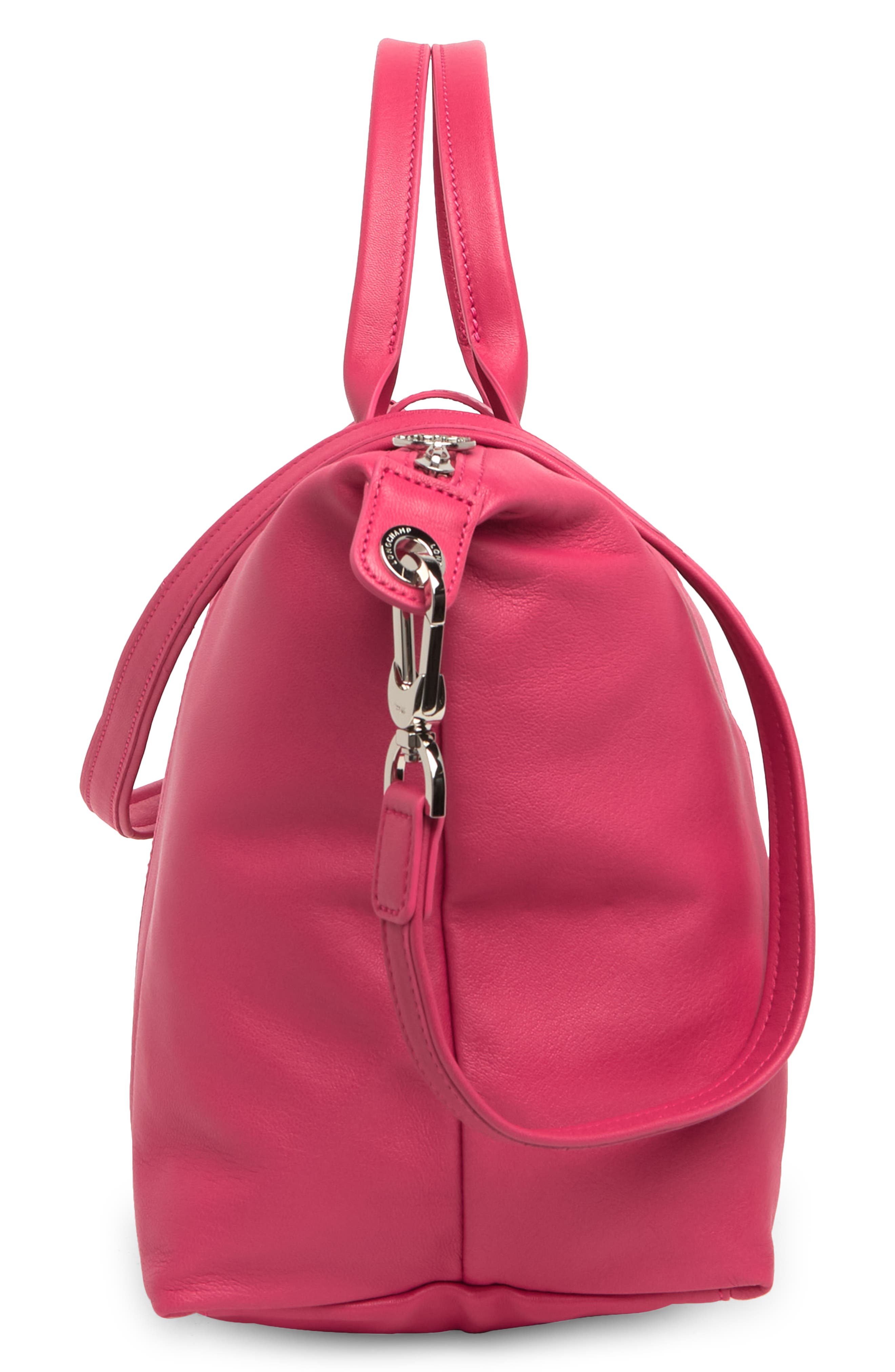Longchamp Le Pliage Handbag, Alternate, color, Pink