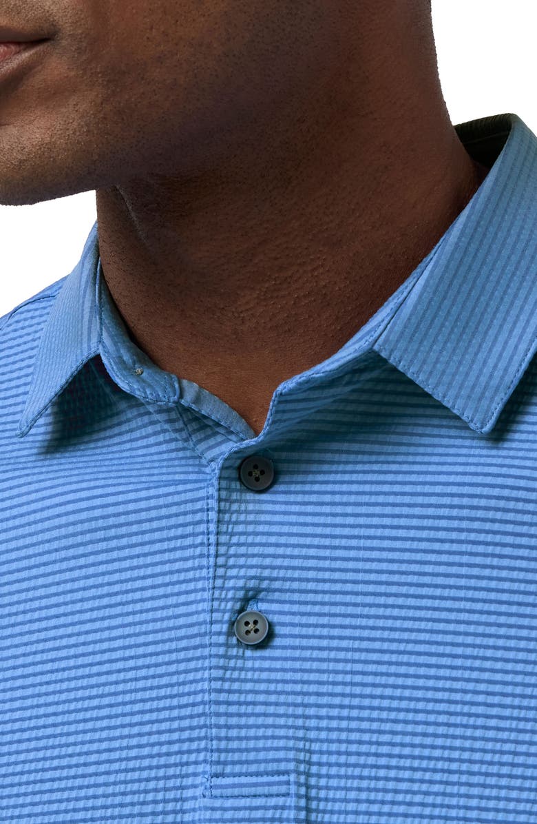 Mizzen+Main Copa Trim Fit Performance Polo, Alternate, color, Skyline Blue