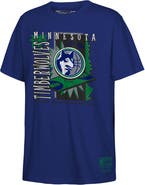 Mitchell & Ness Youth Mitchell & Ness Navy Minnesota Timberwolves Retro '90s Poster T-Shirt