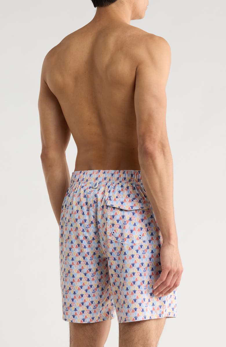 johnnie-O Shelly Swim Trunks, Alternate, color, White