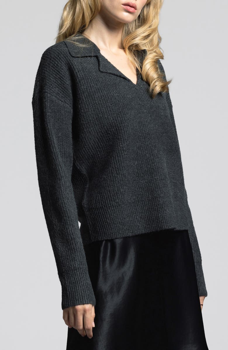 WEEKEND LOS ANGELES Rae Rib Sweater, Alternate, color, 