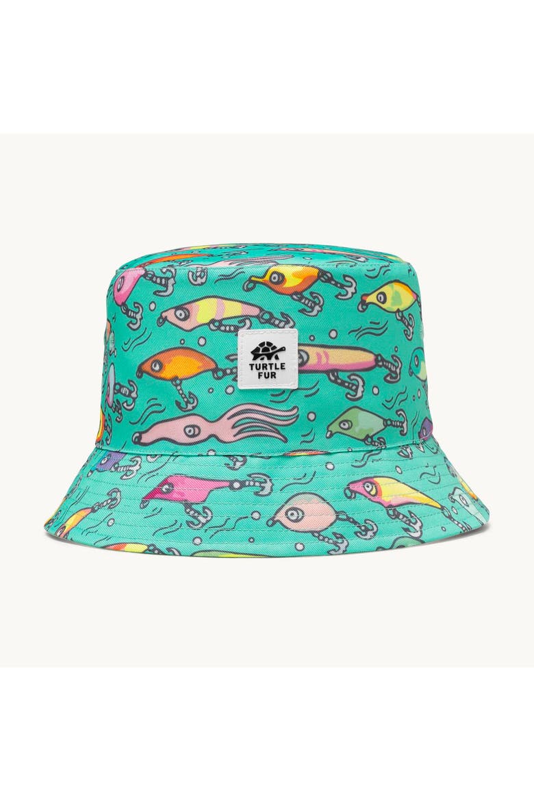 Kids Wild Thing Bucket Hat, Main, color, School of Fish Bait